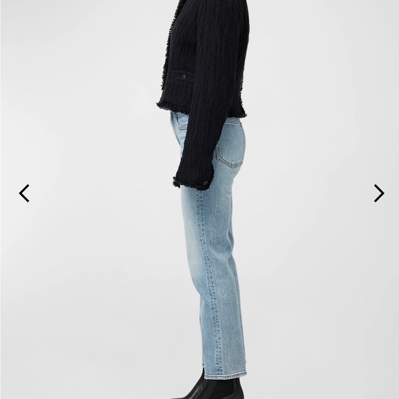 Rag & Bone Harlow Mid Rise Straight leg leans - Picture 6 of 8